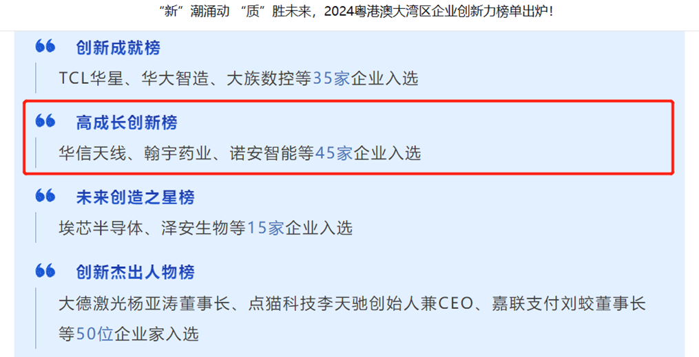 爱游戏网站爱游戏网站首页-爱游戏(中国)入选粤港澳大湾区企业创新力榜单